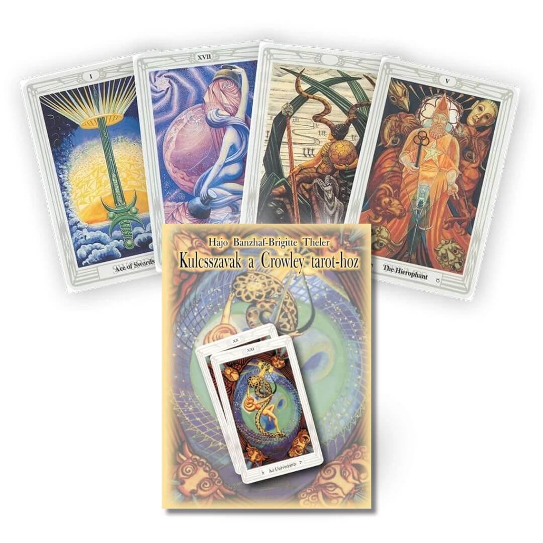 Crowley tarot útmutató könyvvel