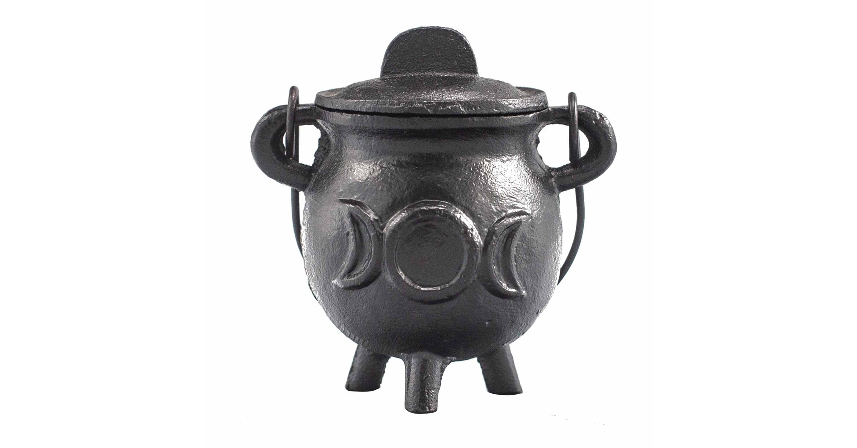 Rituális üst - közepes öntöttvas boszorkány üst