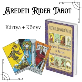 eredeti Rider tarot kártya és könyv