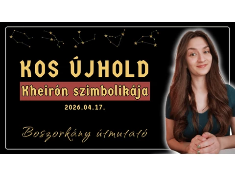 Kos Újhold üzenete és Kheirón szimbolikája + Boszorkány útmutató 