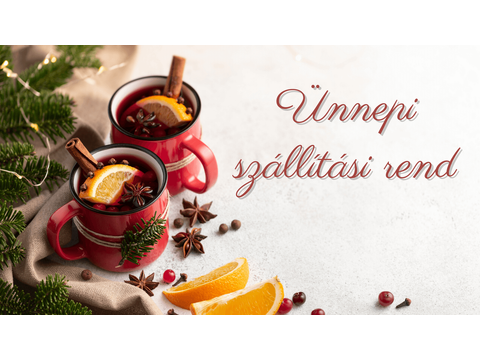 Ünnepi szállítási rend 2022