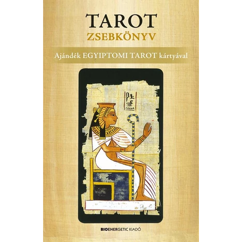 Egyiptomi tarot kártya + útmutató zsebkönyv