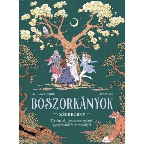 Boszorkányok - képregény könyv - Történetek javasasszonyokról, gyógyítókról és varázslókról