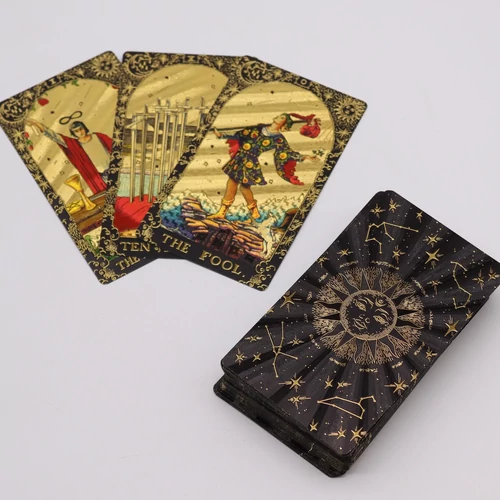 Exkluzív arany tarot kártya