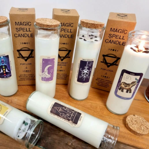mágia gyertyák - spell candle varázsgyertya