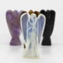Kép 2/9 - Több féle kristályból készült angyal szobrocskák.