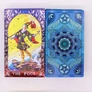 Kép 3/3 - kék fólia tarot és mandala hátlap