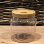 Kép 1/6 - üveg tároló bambusz fedővel