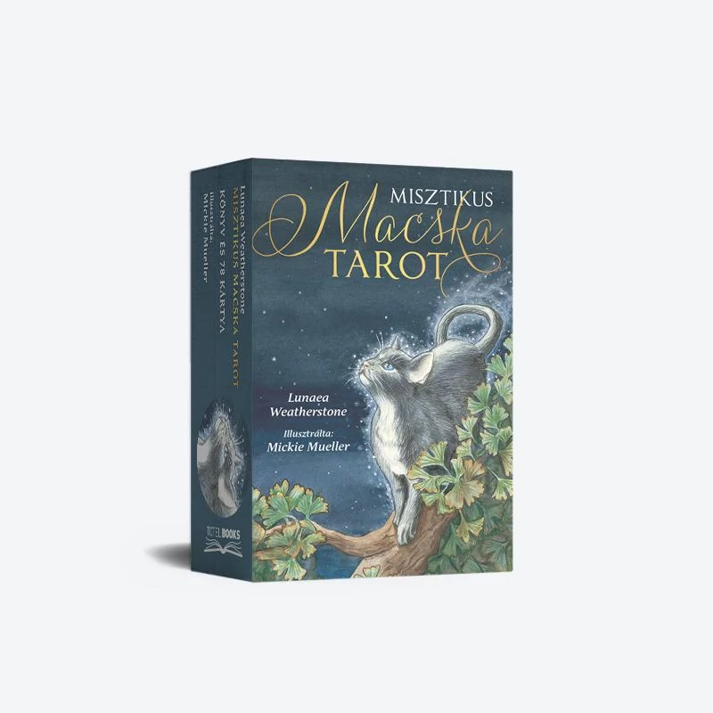 Misztikus macska Tarot (könyv + kártya)