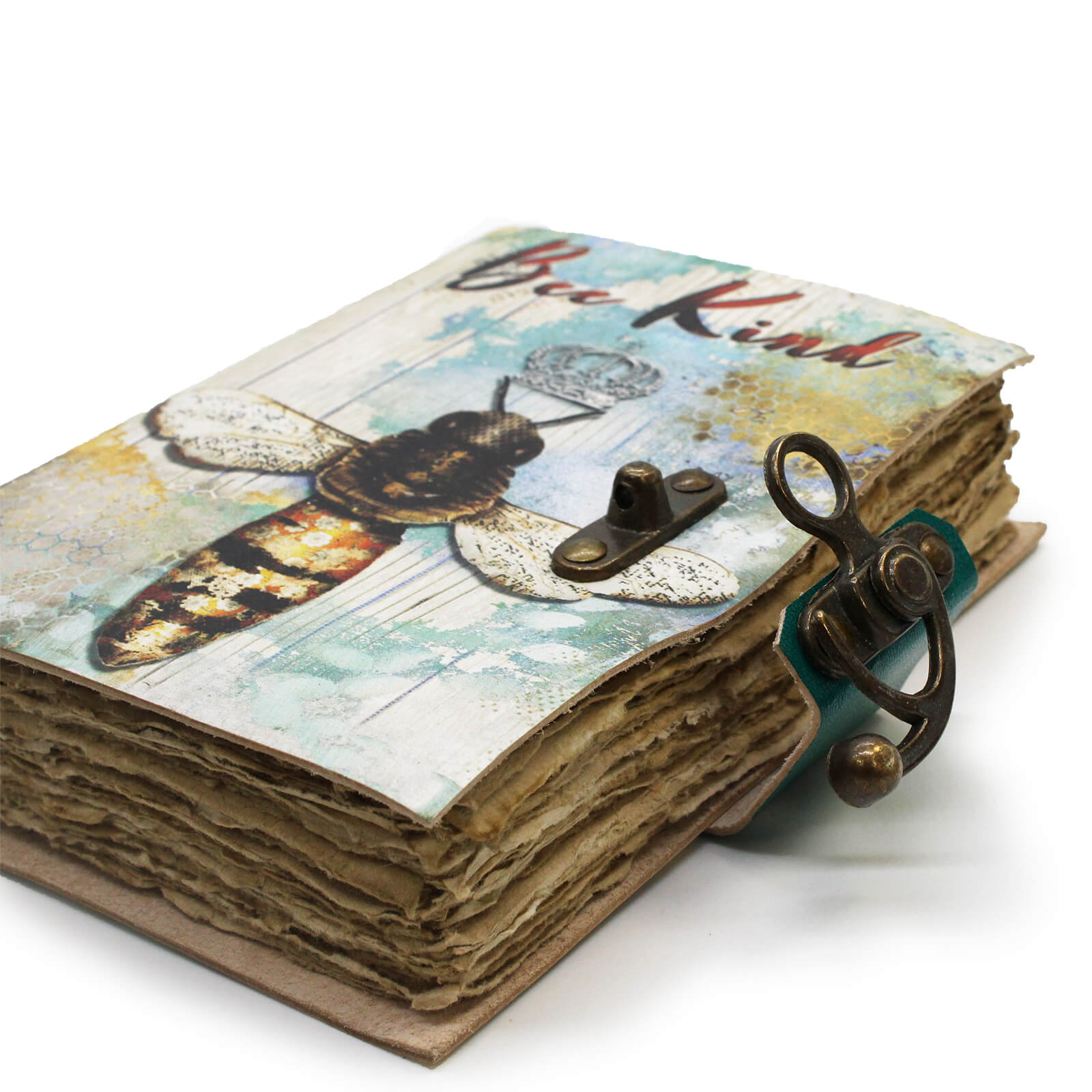 Pilleszárnyak - rusztikus kreatív napló, egyedi vintage notesz